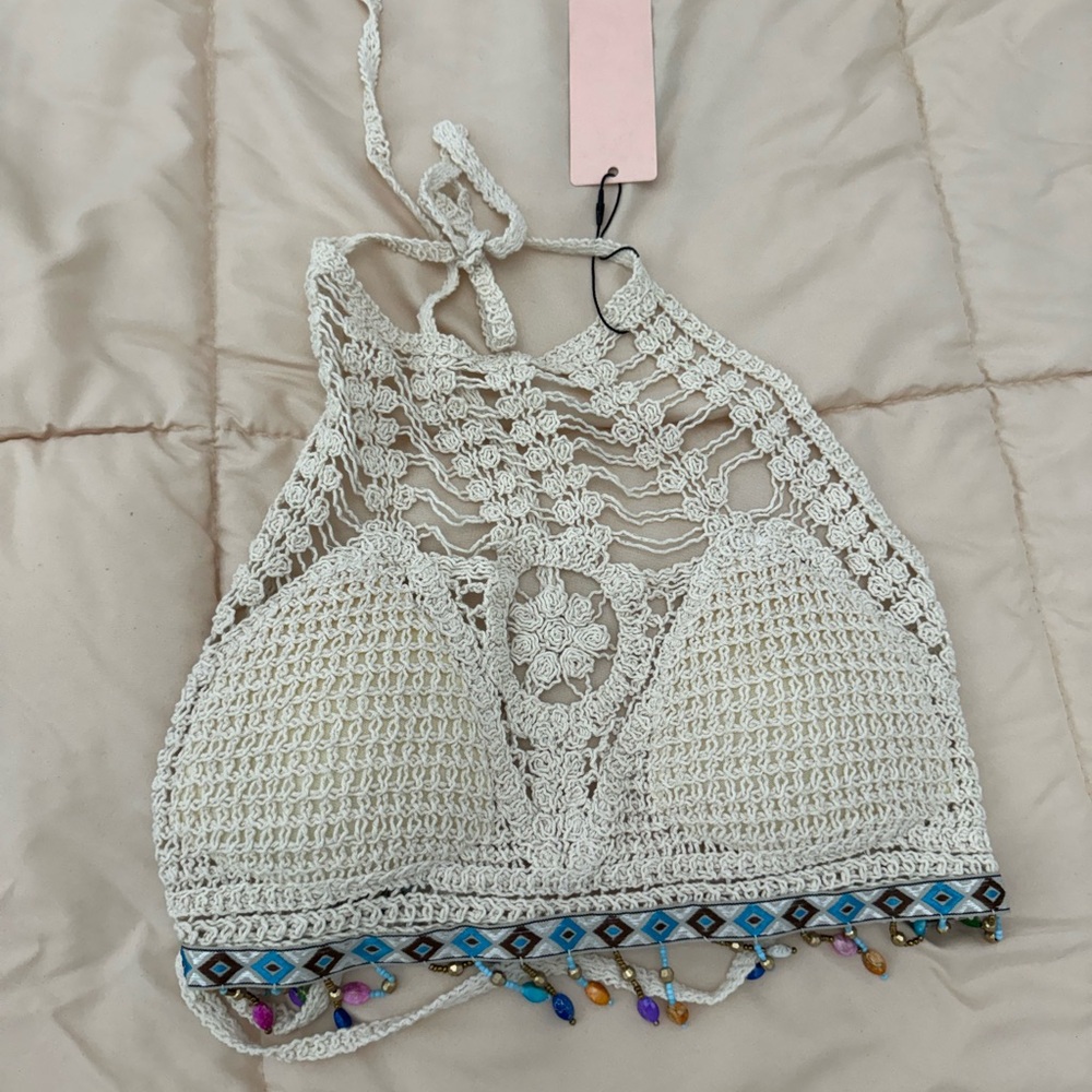 Bohemian crop top